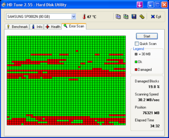 Проверка HDD