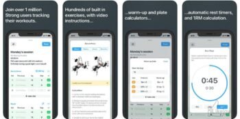 Strong Workout Tracker Gym Log