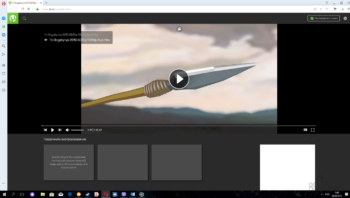 Рабочее окно программы