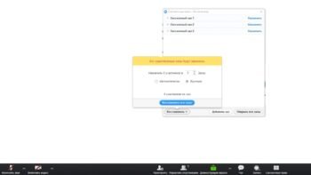 Полезные функции Zoom