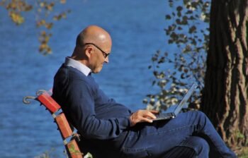 laptop, autumn, internet